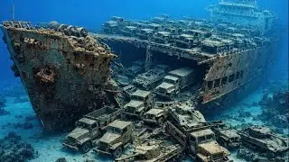 Sunken WWII Cargo Ship Discovered With Intact Military Vehicles