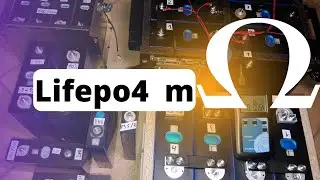 Внутрішній опір (імпеданс) у Lifepo4 акумуляторів. Залежність від ємності, рівня заряду та стану.