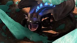 Toothless meet a female night fury