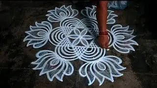 Dhanurmasam special rangoli designs 🌹 Sankranthi muggulu