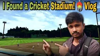 I Found a Cricket Stadium! 🏟️ | Vlog | Coolshotboiii Tushar | #coolshotboiii #stadium #motovlog