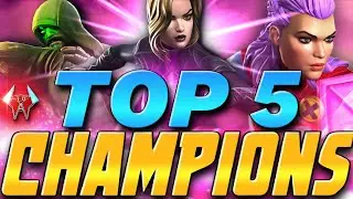 ❤️ TOP 5 CHAMPIONS Ranked | Love is BATTLEREALM SALE | MCOC