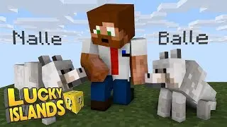 NALLE OCH BA**E? | Minecraft Lucky Islands