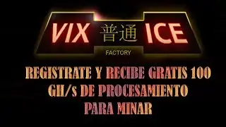VIX ICE Registro y Gratis 100 GH/S Mineria Bitcoin Sin Invertir