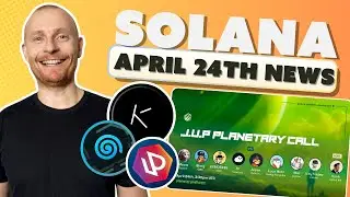 Обновление Solana от 24 апреля 2024 г.: $SOL, Airdrops, Jup Mobile