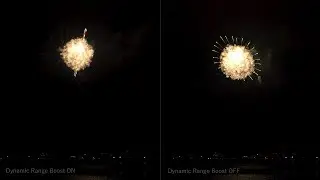 [4K HDR] DC-GH6 FireWorks Dynamic Range Boost TEST