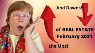 Real Estate February 2021 ups and downs