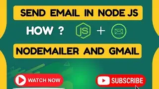 Send Emails Using Node.js & Nodemailer with Gmail App Password (2025 Tutorial)