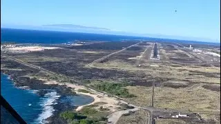 Gulfstream G450 landing in Kona, HI - PHKO