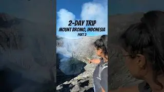 climbing an ACTIVE volcano 🌋 in East Java  |  Mount Bromo, Indonesia [part 2]