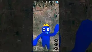Proof Rainbow and Friends is Real on google earth 🌍 #shorts #mystisk #googleearth