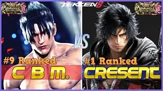 T8 ▰ CRESCENT (#1 Ranked Clive) Vs CBM (#9 Ranked Jin) ▰ Tekken 8 High Level Gameplay