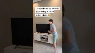 Como consertar a TV que est&aacute; sem imagem! #dica #tv #concertodetv #utilidadepublica #tecnologia