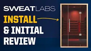 SweatLabs Eclipse 2 Person Infrared Sauna INSTALL & REVIEW