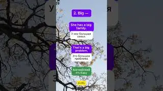Какое слово выбрать Large, Big, Huge, Enormous? #english #englishgrammar #английский