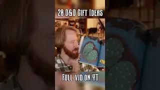 20 ЗАПОМИНАЮЩИХСЯ идей подарков для фанатов D&D (на YT) 🎁 #dnd #giftideas #deckofdmthings