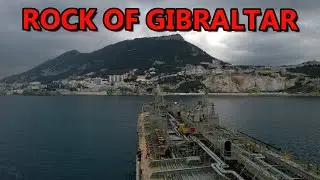 The Rock Of Gibraltar Ahead | At Anchor In The Gibraltar Bay
