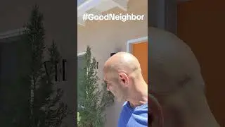 Got him working on the weekends. #goodneighbor #loveyourneighbor #haveagoodone #weekendvibes #work