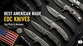 TOP 5 Best American Made EDC Pocket Knives 2026 | Minimalist edc pocket knife