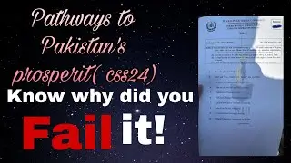 Why did you fail Pathways to Pakistan's prosperity? Check out.