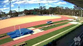 AIS Athletics Track Turf  Timelapse