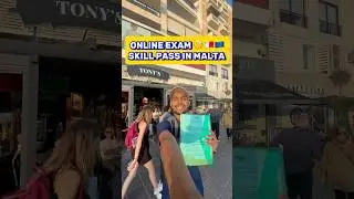 Online exam #malta #minivlog #shorts #reel #viral #europe #mylife #onlineexam #skill #information