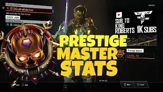 My Prestige Master Stats!