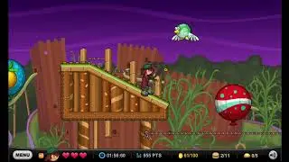 Papa Louie 2: When Burgers Attack! - Level 3: Fort Onion | Missions 3 and 6