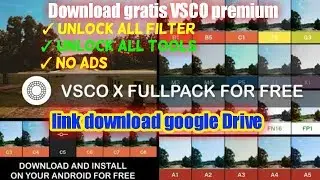 Update VSCO Fullpack 👑 V.160 Terbaru 2020 | Download VSCO Pro [ Fullpack ]
