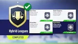 FIFA 18 HYBRID LEAGUES SBC's Cheap SOLUTIONS | HYBRID LEAGUES SBC's (Prime Nine, Squad Goals, etc.)
