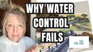 7 Watercolor Tips for Better Water Control - Technique for Beginners