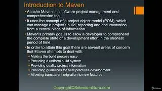 JAVA Tutorials - 55 Intro to Maven