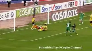 PANATHINAIKOS - 2010 - ALL GOALS (Superleague)