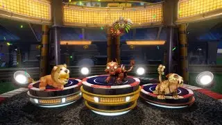 Lion Pura, Sabortooth Pura and Rustland Pura Winning Podium. (Crash Nitro Fueled)