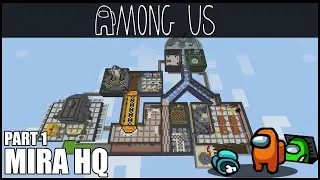 How To Build MIRA HQ From Among Us in Minecraft - Part 1