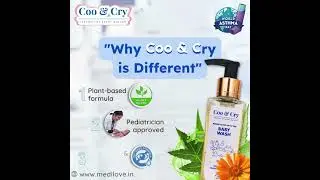 Hypoallergenic Baby Wash for Asthma Relief |Coo & Cry #cooandcry #skincare #babycare #medilove #baby