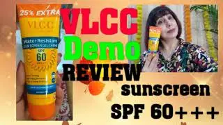 PARABEN FREE SUNSCREEN/ WATER RESISTANT SPF 60 / SUNSCREEN GEL CREAM #chanchalsharma BEST SUNSCREEN