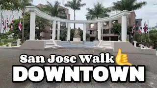 [4K] [60fps] Virtual Tour In San Jose 🏛️ Historic Buildings & Parks #walkingtour