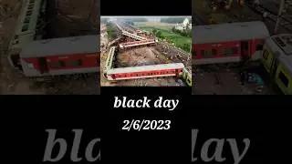Train Crash Odisha (Black Day 02/06/2023) #youtubeshorts #traincrashes #traincrash #odishatraincrash