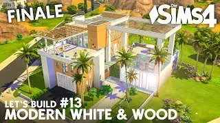 Party Balkon & Bad | Modern White & Wood Villa #13 - Haus bauen (deutsch)