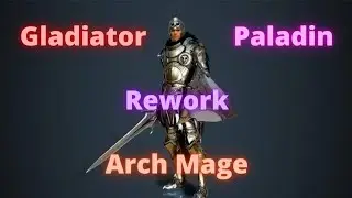 Gladiator Rework, Archmage Rework and Paladin Rework Skill Review - Black Desert Mobile Kr