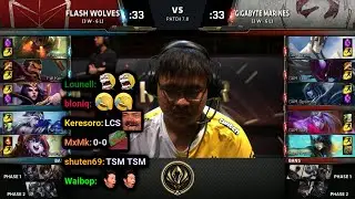 FW vs GAM | 2017 MSI Group Stage Day 5 | Twitch VOD with Chat