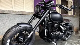 Customização Bobber Suzuki Boulevard M800 by Oficina dos Tons
