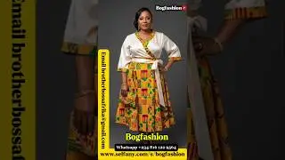 Простые и стильные африканские платья кенте #africanclothing #latestafricaprint #fashion