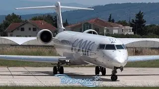 Adria Airways - Bombardier CRJ-900 S5-AAL - Takeoff from Split Airport LDSP/SPU