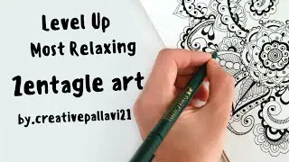 Most Relaxing Zentangle Art You&rsquo;ll Watch Today