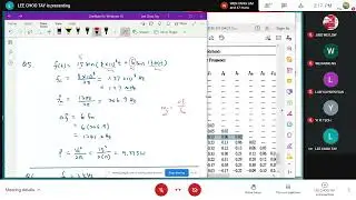 Communication System Principles Tutorial Recording 8