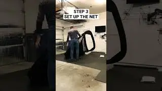 Garage sim in 4 steps #golf #simulator #diy @titleist @GIGABYTE_Global @TrueTemperGolf