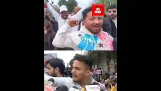 Law Students Protest For Opening Law Univ in Jammu @jkkmedia317