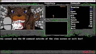 Let's play Last Half of Darkness II (1992, DOS)